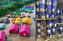 Dự Án Sơn Khu Du Lịch Làng Bè Châu Đốc An Giang