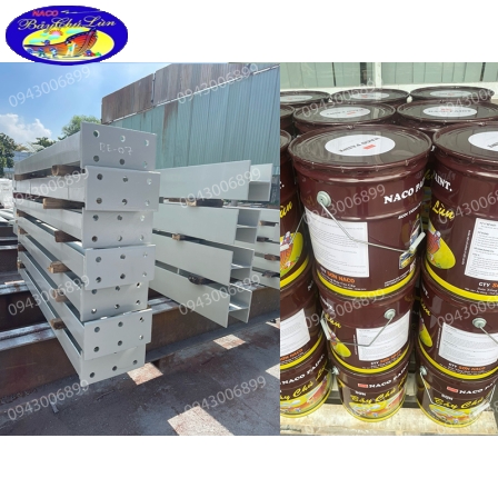 SƠN CHỐNG RỈ XÁM NACO