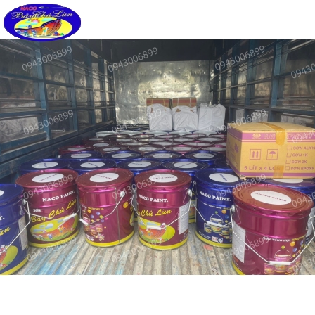 SƠN DẦU NACO ĐEN MỜ