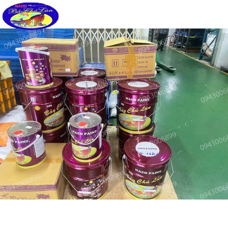 SƠN EPOXY NACO XÁM 5205