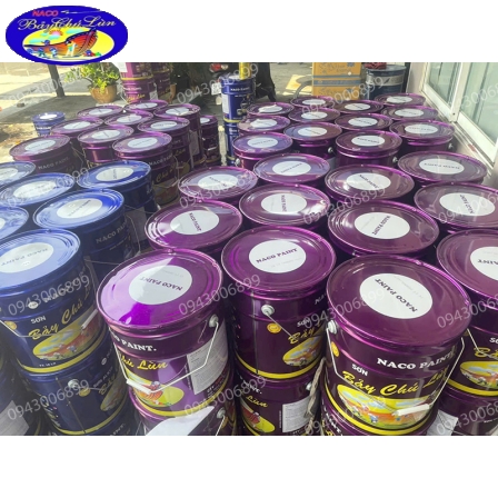 SƠN EPOXY NACO XÁM 910