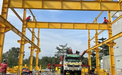 CÔNG TRÌNH KẾT CẤU THÉP TIÊU BIỂU CỦA SƠN NACO PAINT