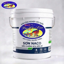 SƠN CÔNG NGHIỆP GỐC NƯỚC NACO CHO KẾT CẤU THÉP
