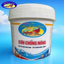SƠN CHỐNG NÓNG NACO GIẢM NHIỆT HIỆU QUẢ CHO TƯỜNG ĐỨNG MÁI TÔN