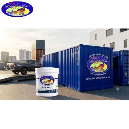 SƠN GỐC NƯỚC NACO CHO CONTAINER VĂN PHÒNG