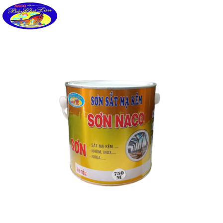 SƠN MẠ KẼM NACO ĐEN MỜ